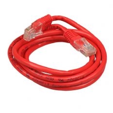 Patch kabel RJ45 1.5 meter, kleur: rood
