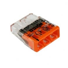 Wago, 3V lasklem mini 3X0.5-2.5.