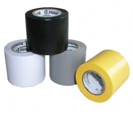 Installatie tape 50mm x 10meter zwart