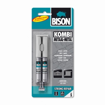 Bison 2-componentenlijm Kombi Metaal 24 ml