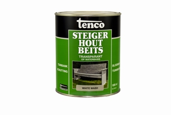 Tenco Steigerhoutbeits, kleur "White wash", 1 Liter.