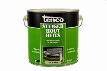 Tenco Steigerhoutbeits, kleur "White wash", 2,5 Liter.