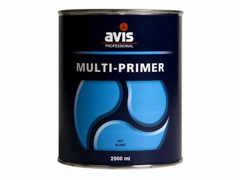 Avis Multi-Primer, kleur wit, 2,5 Liter.