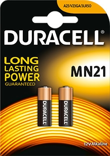 Duracell MN21 batterij 12V 2 stuks.