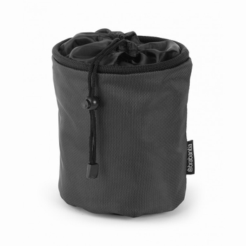 Brabantia wasknijpertas met koortsluiting zwart.