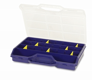Tayg assortimentdoos 45-26, kleur blauw.