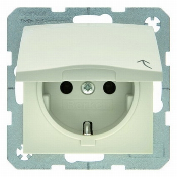 WCD RA+klep inbouw creme