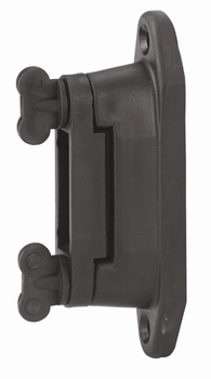 AKO Hoek-afstand isolator Profi met rubber (blister 6 stuks)