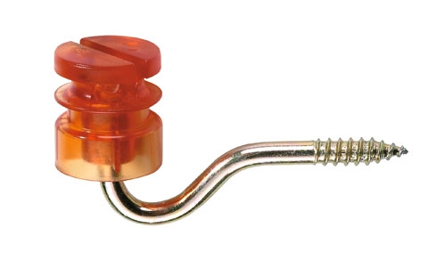 AKO Gleufisolator Oranje polycarbonaat (blister 25 st).