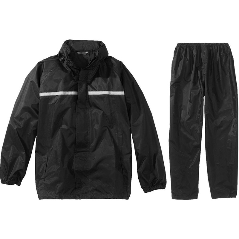 Regenpak Basic, zwart- S.