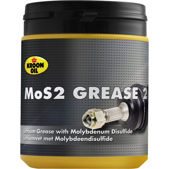 Kroon-oil, MoS2 Grease EP 2, 600 G Pot.