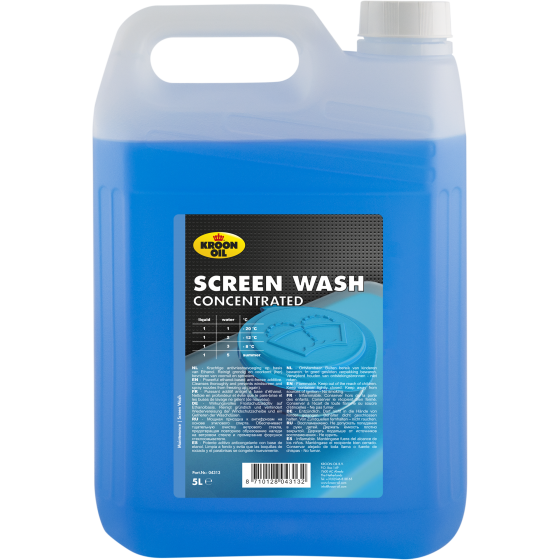 Kroon-oil, Screen Wash Concentrated, 5 L CAN