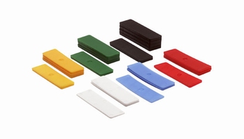 Milli-Max Glasblokje 6x26x100mm, Kleur Zwart