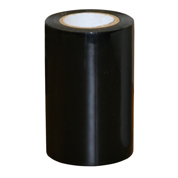 Kuiltape/ reparatietape zwart 10cm -10mtr.