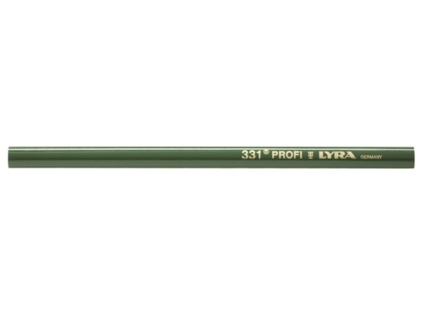 Lyra Steenhouwerspotlood 331, 24 cm groen.