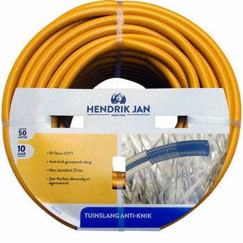 Hendrik Jan tuinslang anti knik 13 mm (1/2") 50 m
