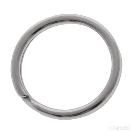 Deltafix, SLEUTELRINGEN VERNIKKELD, 24 MM.