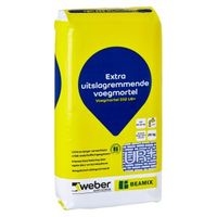 Weber-Beamix Voegmortel 332-2774 UR+, Antraciet, 25kg.