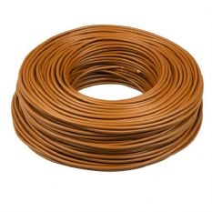 VD draad 2.5mm², kleur: bruin, (100 meter in doos)