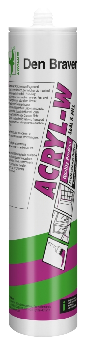 Den Braven Acryl-W, kleur: bruin.