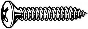 (ELVZ) Bolverzonken plaatschroef ST3,9 x 22MM (200 stuks)