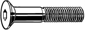 (ELVZ) Verzonken schroef binnenzeskant M8 x 20MM (200 stuks)