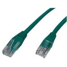 Patch kabel RJ45 0.6 meter, kleur: groen
