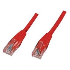 Patch kabel RJ45 1.5 meter, kleur: rood