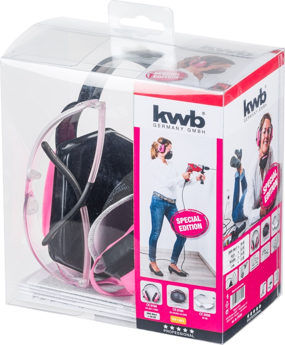 KWB Special Edition, ROZE: Veiligheidsset, 3 delig