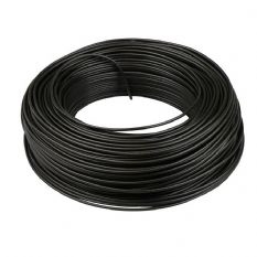 VD draad 1.5mm², kleur: zwart, (100 meter in doos)