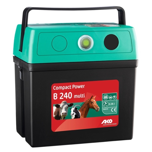 AKO Compact Power B 240 Multi batterijapparaat, 9V.