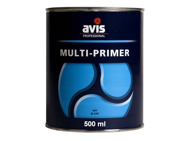 Avis Multi-Primer, kleur wit, 0,5 Liter.