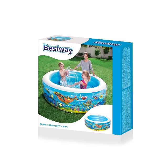 Bestway kinderbad rond play 196