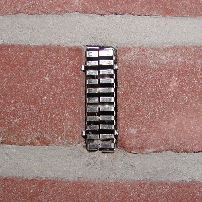 Bijenbekje, 50 mm RVS, RAL 7016 Antraciet.