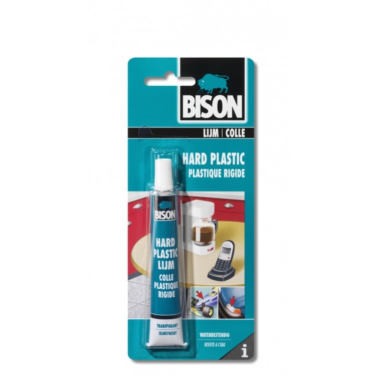 Bison Hard Plastic Lijm 25 ml.