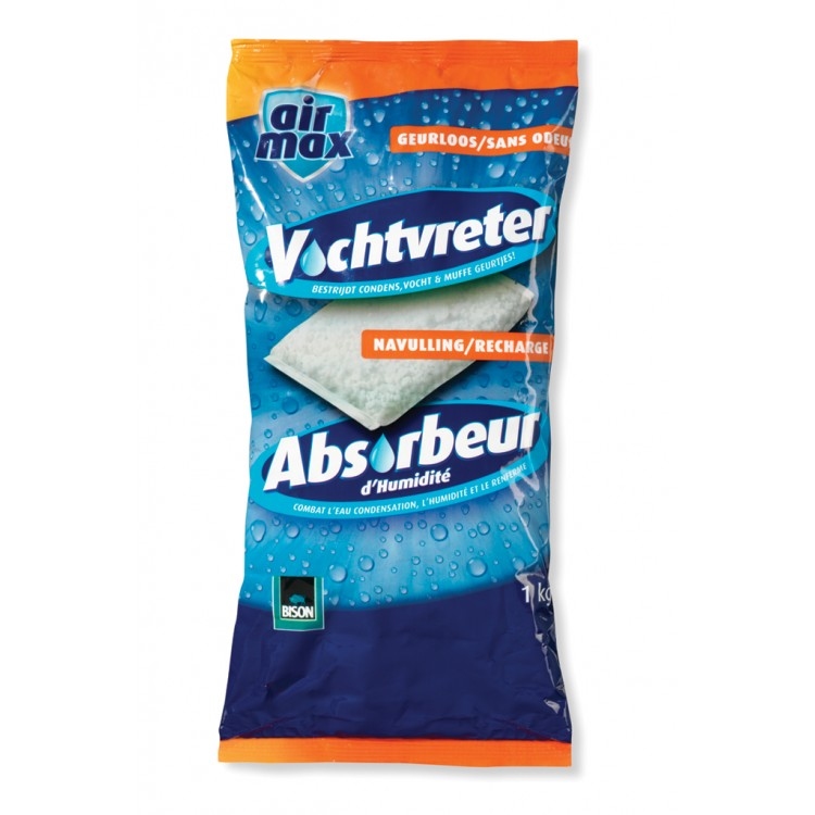 Bison navulling vochtvreter geurloos 1 kg.