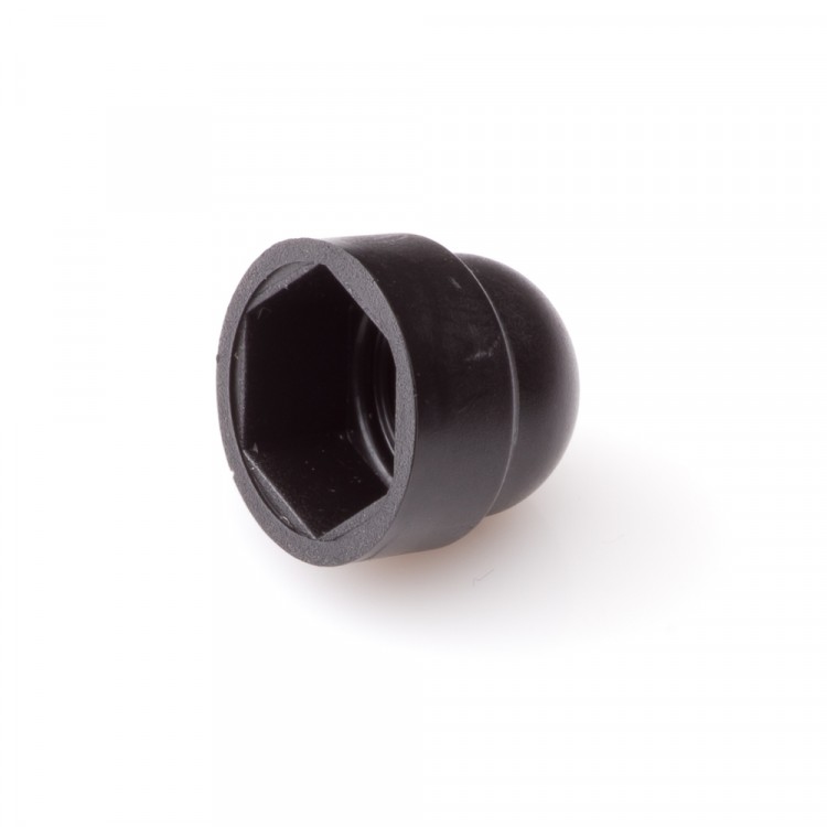 Blackline afdekkapje M6 kunststof zwart (25x)