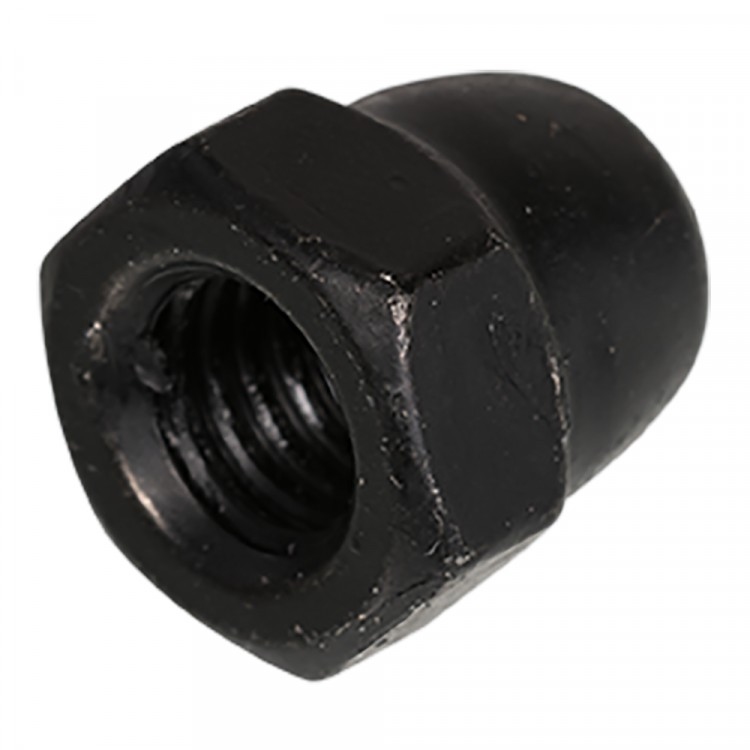 Blackline dopmoer M6 zwart DIN1587 (25x)