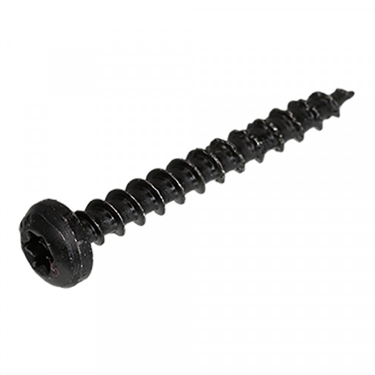 Blackline spaanplaatschroeven 3.0 x 20 zwart CK T x 10 (25x)
