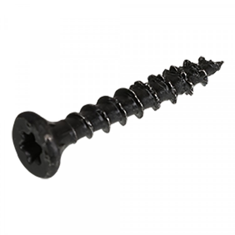 Blackline spaanplaatschroeven 3.0 x 20 zwart PK T x 10 (25x)