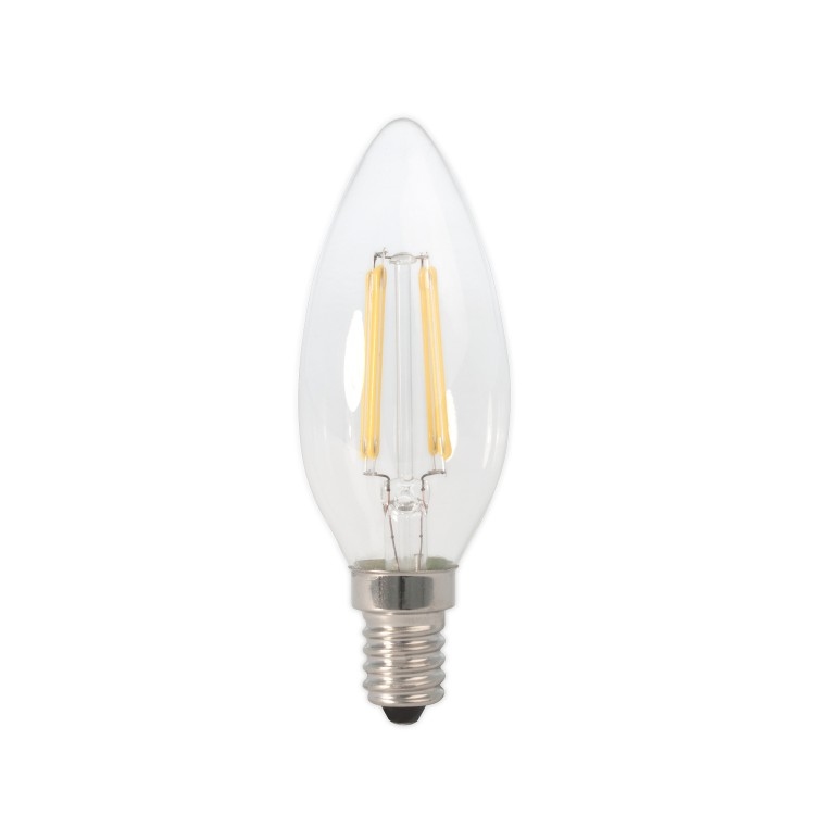 Calex Led volglas Filament kaarslamp 3W E14 2700K