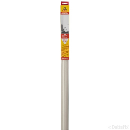 Deltafix, DORPELSTRIP/FLAP ZELFKL. WIT K.STOF.