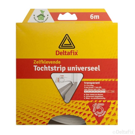 Deltafix, TOCHTSTRIP UNIVERSEEL TP TRANSP.