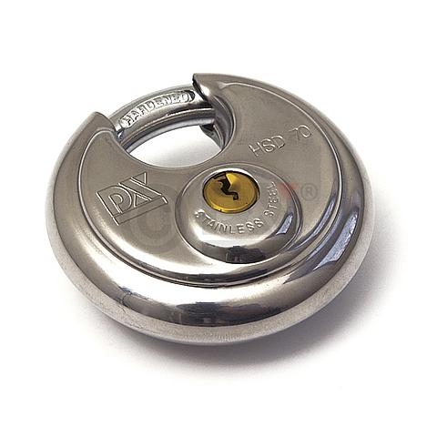 Discusslot DX verschillend sluitend, Ø 70 mm