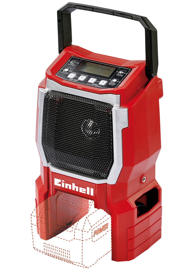 Einhell, TE-CR 18 Li SOLO Accu Radio.