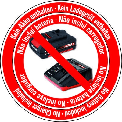 Einhell, TE-HA 18 Li - Solo Accu Verfafbrander.