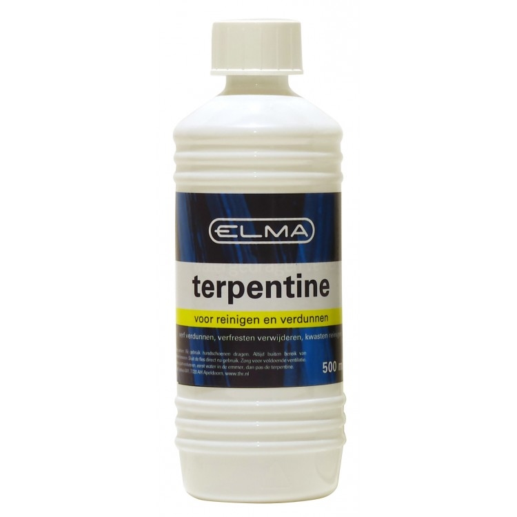 Elma White Spirit terpentine 0,5 liter.