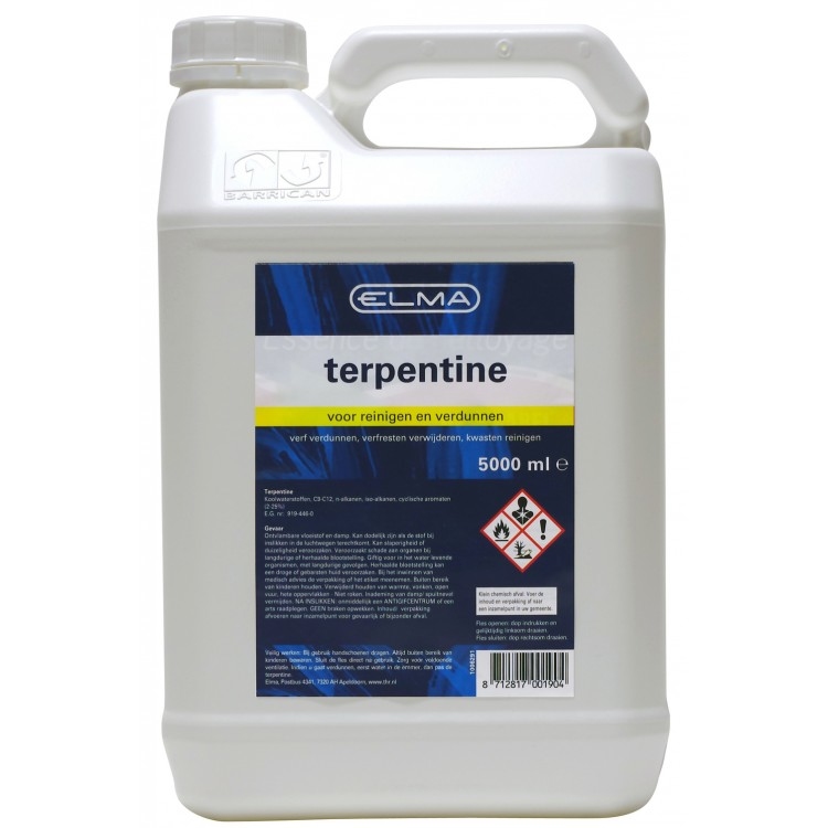 Elma White Spirit terpentine 5 liter.