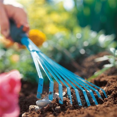 Gardena Combi System bladhark 9-tands met handvat