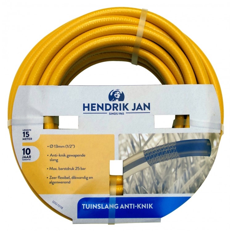 Hendrik Jan tuinslang anti knik 13 mm (1/2") 15 m